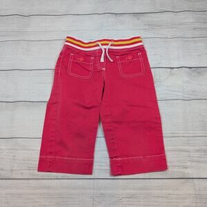 6 Mini Boden Pink Cropped Pants